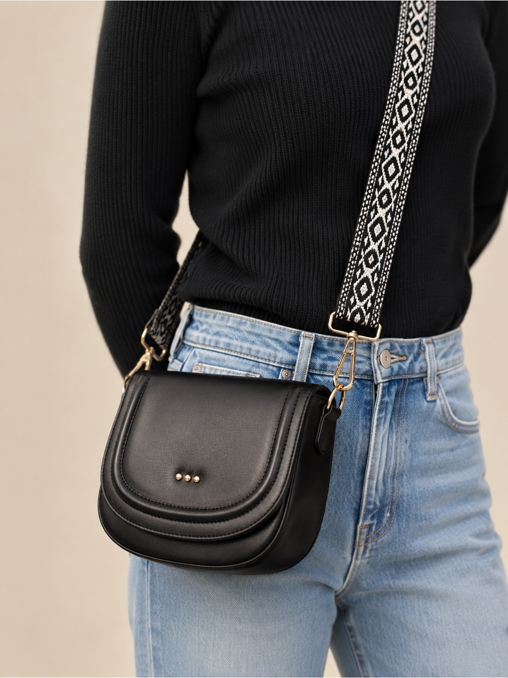Serenity Saddle Bag by Pretty Simple